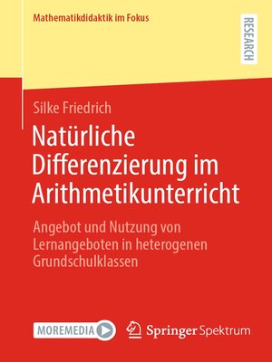 cover image of Natürliche Differenzierung im Arithmetikunterricht